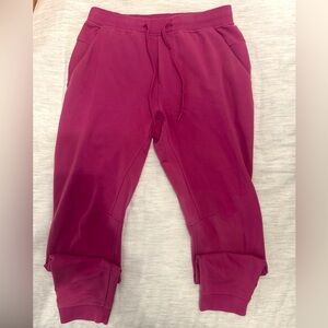 Lululemon city sweat jogger pink